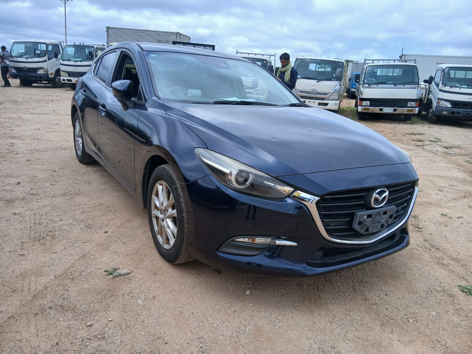 Navy Blue 2019 Hatchback